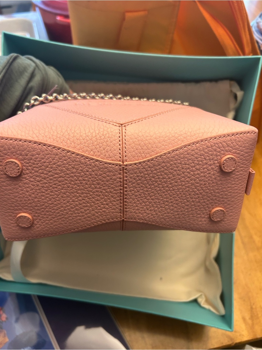 Tiffany & co New York Heart-Detail Mini Tote in Blush Pink - Picture 2 of 2